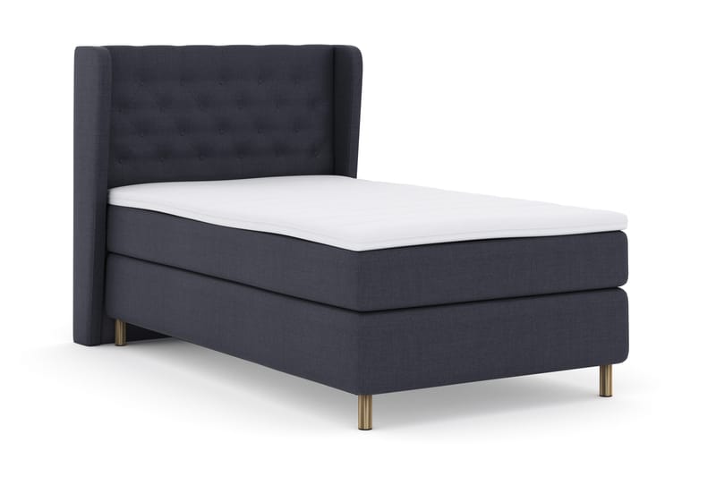 Select No 3 Komplett Sängpaket 120x200 Fast - Blå/Koppar - Products - Möbler - Säng - Enkelsäng