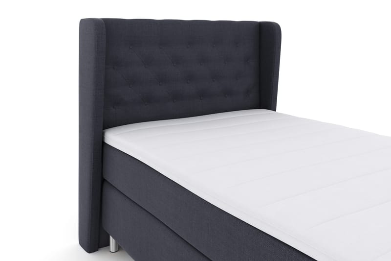 Select No 3 Komplett Sängpaket 120x200 Fast - Blå/Metall - Products - Möbler - Säng - Enkelsäng