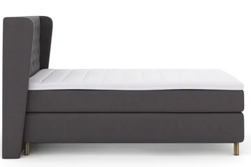 Select No 3 Komplett Sängpaket 120x200 Fast - Mörkgrå/Koppar - Products - Möbler - Säng - Enkelsäng