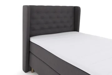 Select No 3 Komplett Sängpaket 120x200 Fast - Mörkgrå/Koppar - Products - Möbler - Säng - Enkelsäng