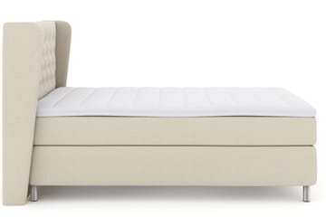 Select No 3 Komplett Sängpaket 140x200 Fast - Beige/Metall - Products - Möbler - Säng - Kontinentalsäng