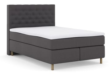Select No 3 Komplett Sängpaket 140x200 Fast - Mörkgrå/Koppar - Products - Möbler - Säng - Kontinentalsäng