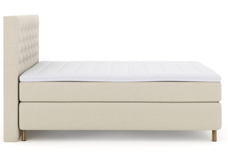 Select No 3 Komplett Sängpaket 140x200 Medium - Beige/Koppar - Products - Möbler - Säng - Kontinentalsäng
