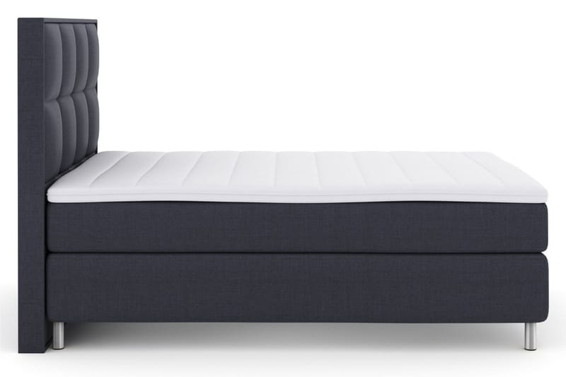 Select No 3 Komplett Sängpaket 140x200 Medium - Blå/Metall - Products - Möbler - Säng - Kontinentalsäng