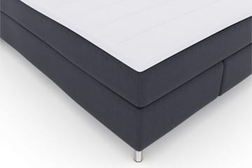 Select No 3 Komplett Sängpaket 140x200 Medium - Blå/Metall - Products - Möbler - Säng - Kontinentalsäng