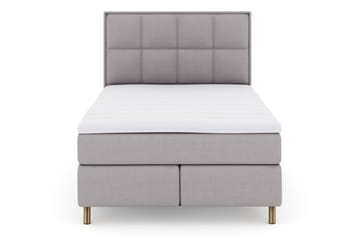 Select No 3 Komplett Sängpaket 140x200 Medium - Ljusgrå/Koppar - Products - Möbler - Säng - Kontinentalsäng