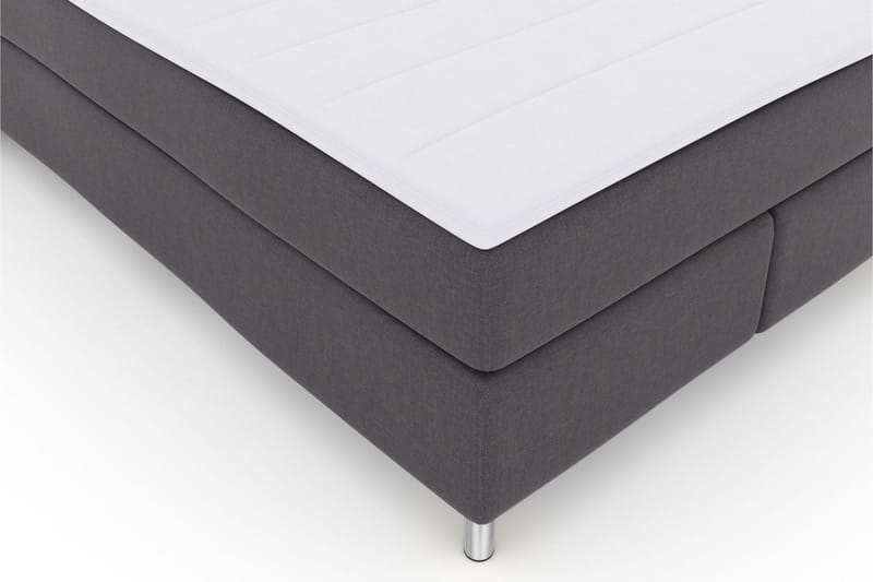 Select No 3 Komplett Sängpaket 140x200 Medium - Mörkgrå/Metall - Products - Möbler - Säng - Kontinentalsäng