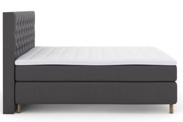 Select No 3 Komplett Sängpaket 180x200 Fast/Medium - Mörkgrå/Koppar - Products - Möbler - Säng - Kontinentalsäng
