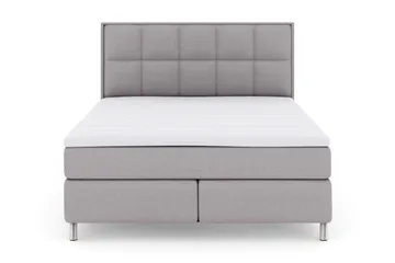 Select Rutig Sänggavel 210 cm - Ljusgrå