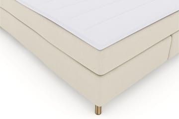Select No 3 Komplett Sängpaket 210x210 Medium - Beige/Koppar - Products - Möbler - Säng - Kontinentalsäng