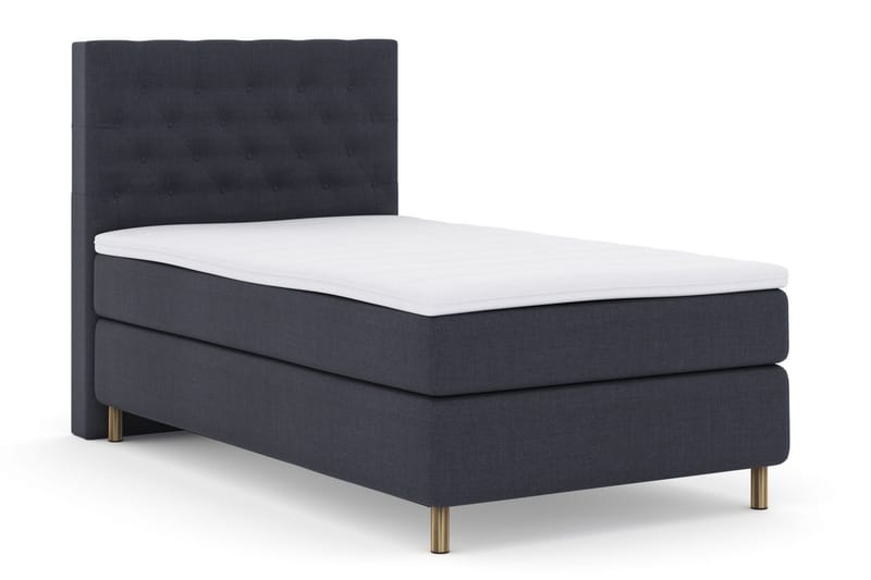 Select No 3 Kontinentalsäng 120x200 Medium - Blå/Koppar - Products - Möbler - Säng - Enkelsäng