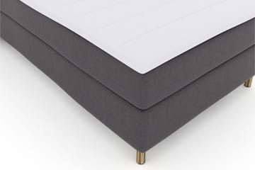 Select No 3 Kontinentalsäng 120x200 Medium - Mörkgrå/Koppar - Products - Möbler - Säng - Enkelsäng