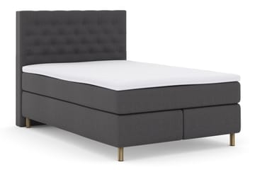 Select No 3 Kontinentalsäng 140x200 Medium - Mörkgrå/Koppar - Products - Möbler - Säng - Kontinentalsäng