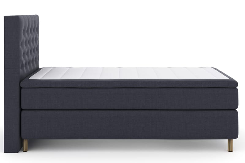 Select No 4 Komplett Sängpaket 120x200 Fast - Blå/Metall - Products - Möbler - Säng - Enkelsäng
