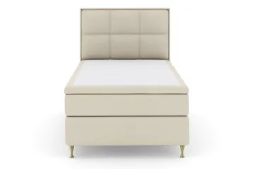 Select No 4 Komplett Sängpaket 120x200 Medium - Beige/Guld - Products - Möbler - Säng - Enkelsäng