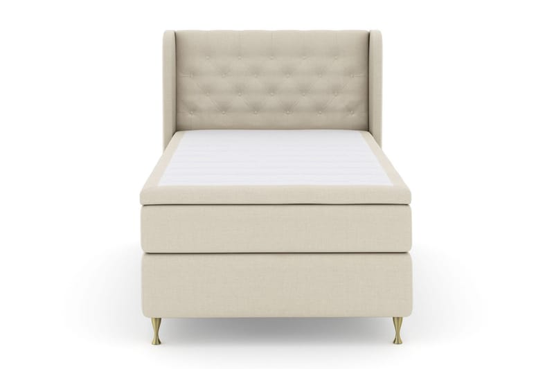 Select No 4 Komplett Sängpaket 120x200 Medium - Beige/Guld - Products - Möbler - Säng - Enkelsäng