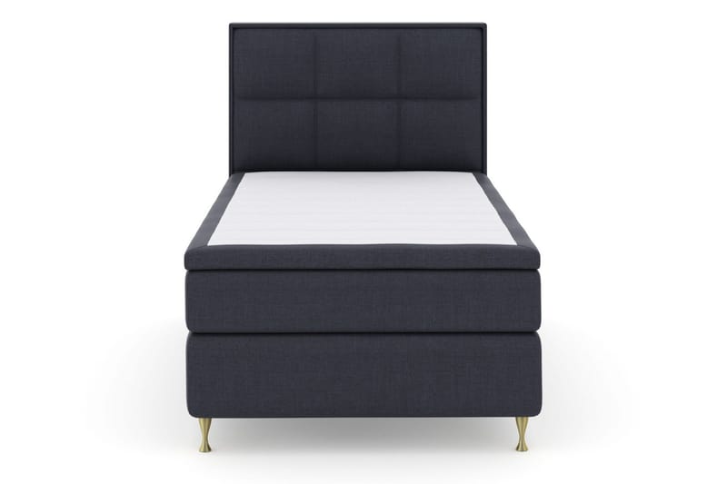 Select No 4 Komplett Sängpaket 120x200 Medium - Blå/Guld - Products - Möbler - Säng - Enkelsäng