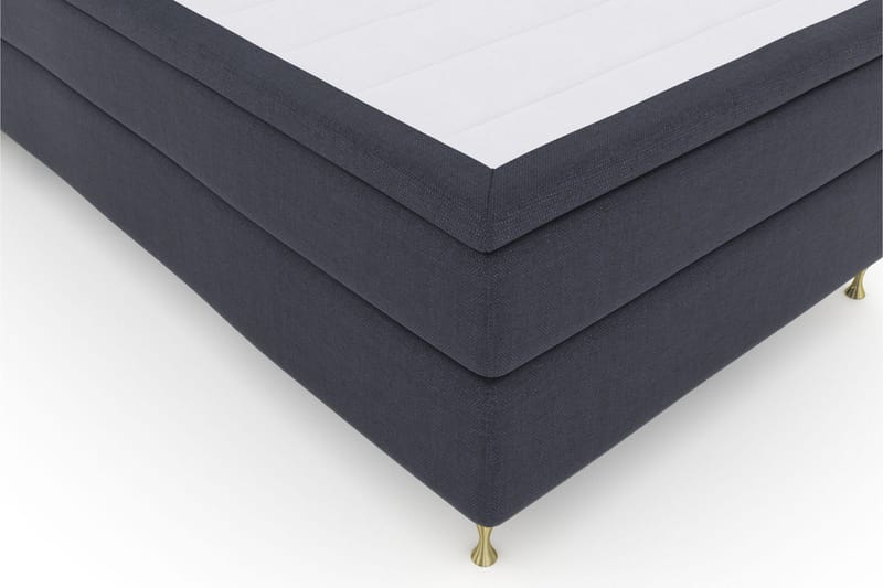 Select No 4 Komplett Sängpaket 120x200 Medium - Blå/Guld - Products - Möbler - Säng - Enkelsäng