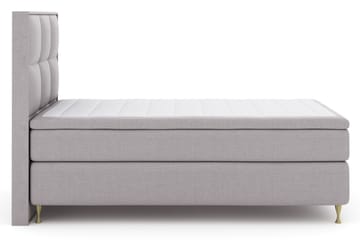 Select No 4 Komplett Sängpaket 120x200 Medium - Ljusgrå/Guld - Products - Möbler - Säng - Enkelsäng