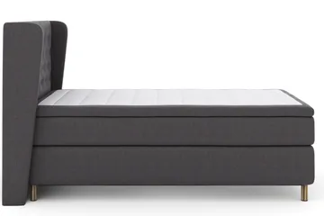 Select No 4 Komplett Sängpaket 120x200 Medium - Mörkgrå/Koppar - Products - Möbler - Säng - Enkelsäng