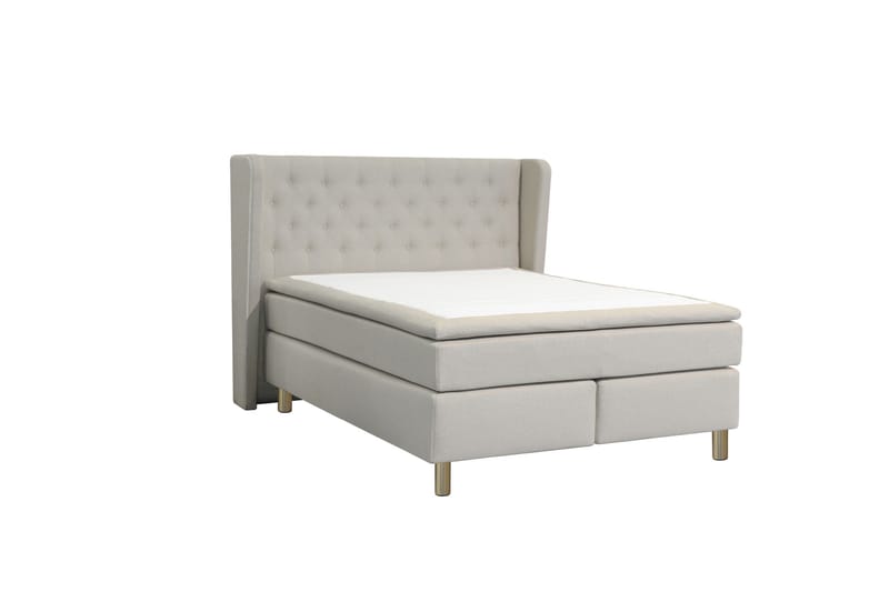 Select No 4 Komplett Sängpaket 140x200 Fast - Beige/Koppar - Products - Möbler - Säng - Kontinentalsäng
