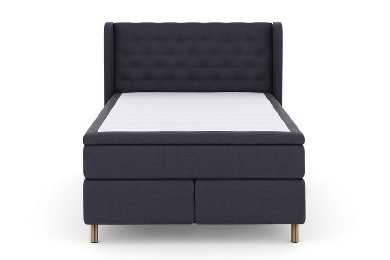 Select No 4 Komplett Sängpaket 140x200 Fast - Blå/Koppar - Products - Möbler - Säng - Kontinentalsäng