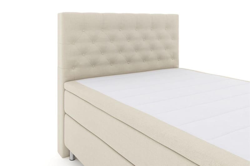 Select No 4 Komplett Sängpaket 140x200 Medium - Beige/Metall - Products - Möbler - Säng - Kontinentalsäng