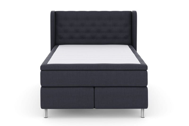 Select No 4 Komplett Sängpaket 140x200 Medium - Blå/Metall - Products - Möbler - Säng - Kontinentalsäng