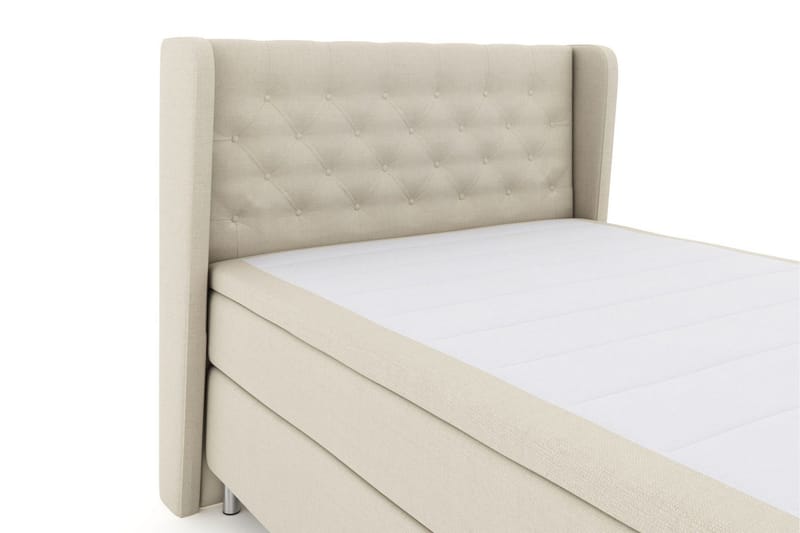 Select No 4 Komplett Sängpaket 160x200 Medium - Beige/Metall - Products - Möbler - Säng - Kontinentalsäng
