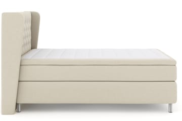 Select No 4 Komplett Sängpaket 160x200 Medium - Beige/Metall - Products - Möbler - Säng - Kontinentalsäng