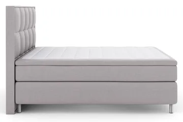 Select Rutig Sänggavel 160 cm - Ljusgrå