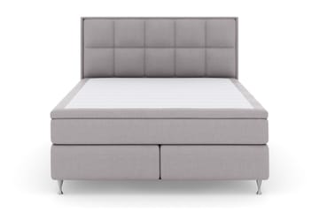 Select Rutig Sänggavel 160 cm - Ljusgrå