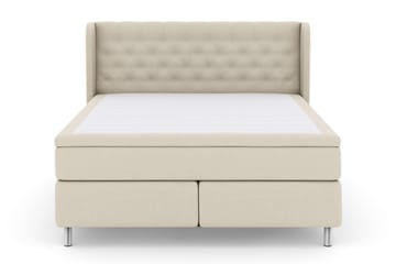 Select No 4 Komplett Sängpaket 180x200 Fast - Beige/Metall - Products - Möbler - Säng - Kontinentalsäng
