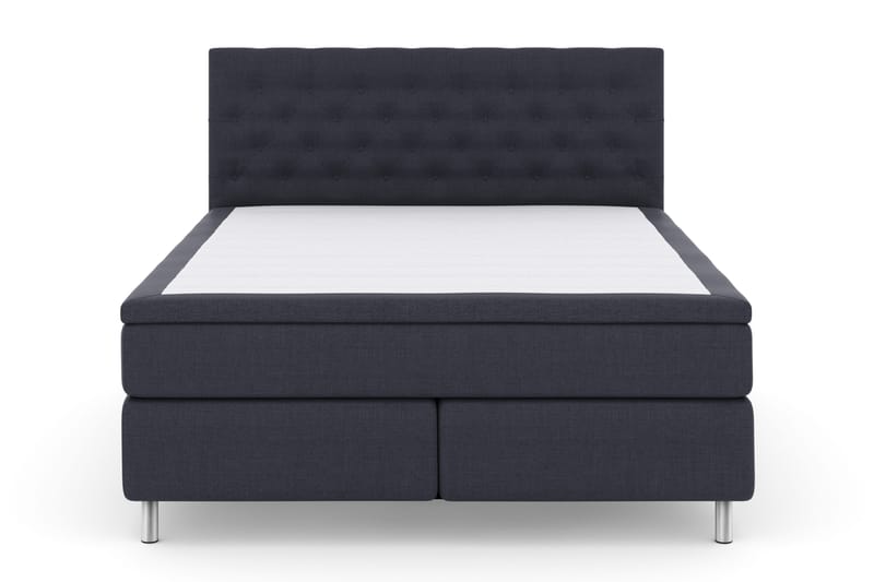 Select No 4 Komplett Sängpaket 180x200 Fast - Blå/Metall - Products - Möbler - Säng - Kontinentalsäng