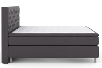 Select No 4 Komplett Sängpaket 180x200 Fast - Mörkgrå/Metall - Products - Möbler - Säng - Kontinentalsäng