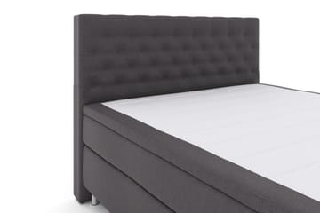 Select No 4 Komplett Sängpaket 180x200 Fast - Mörkgrå/Metall - Products - Möbler - Säng - Kontinentalsäng
