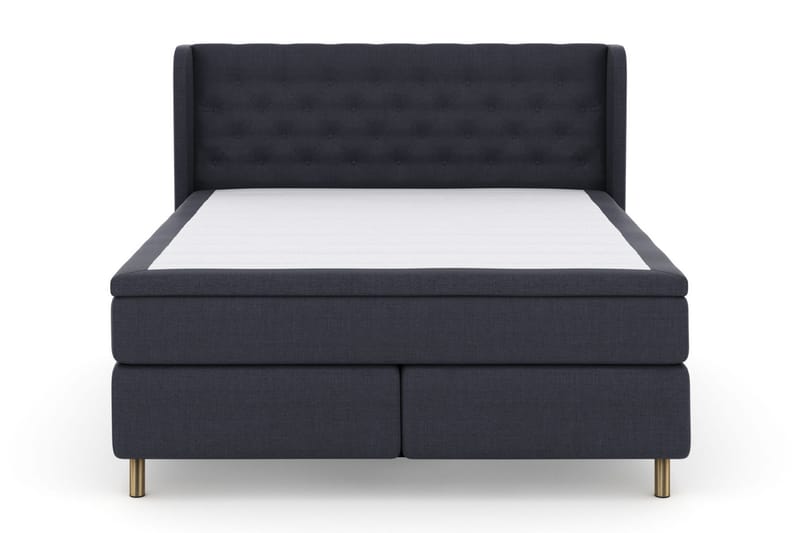 Select No 4 Komplett Sängpaket 180x200 Fast/Medium, Blå/Koppar