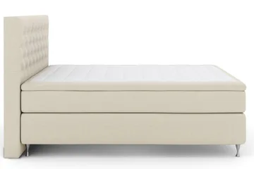 Select No 4 Komplett Sängpaket 180x200 Medium - Beige/Silver - Products - Möbler - Säng - Kontinentalsäng