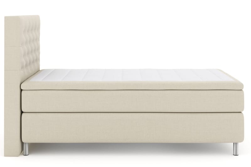 Select No 4 Kontinentalsäng 120x200 Medium - Beige/Metall - Products - Möbler - Säng - Enkelsäng