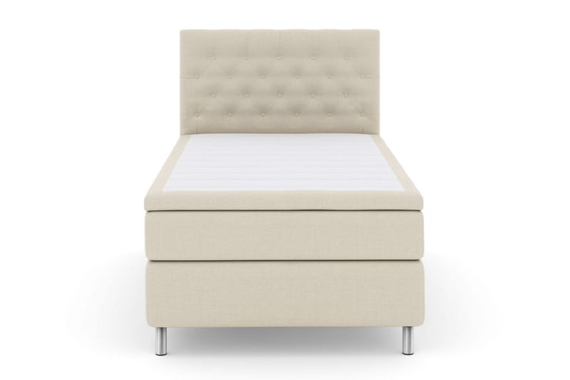 Select No 4 Kontinentalsäng 120x200 Medium - Beige/Metall - Products - Möbler - Säng - Enkelsäng