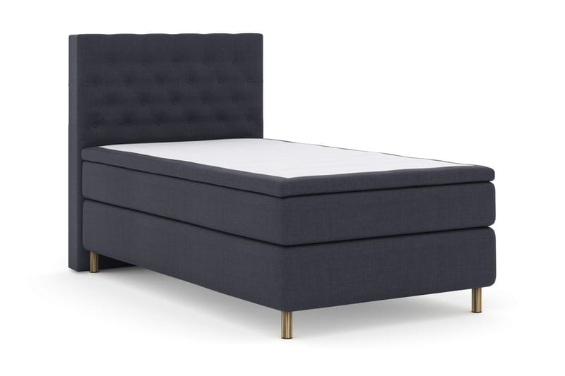 Select No 4 Kontinentalsäng 120x200 Medium - Blå/Koppar - Products - Möbler - Säng - Enkelsäng