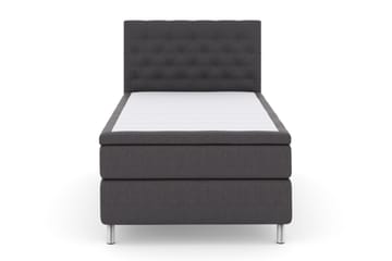 Select No 4 Kontinentalsäng 120x200 Medium - Mörkgrå/Metall - Products - Möbler - Säng - Enkelsäng