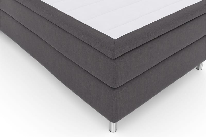 Select No 4 Kontinentalsäng 120x200 Medium - Mörkgrå/Metall - Products - Möbler - Säng - Enkelsäng