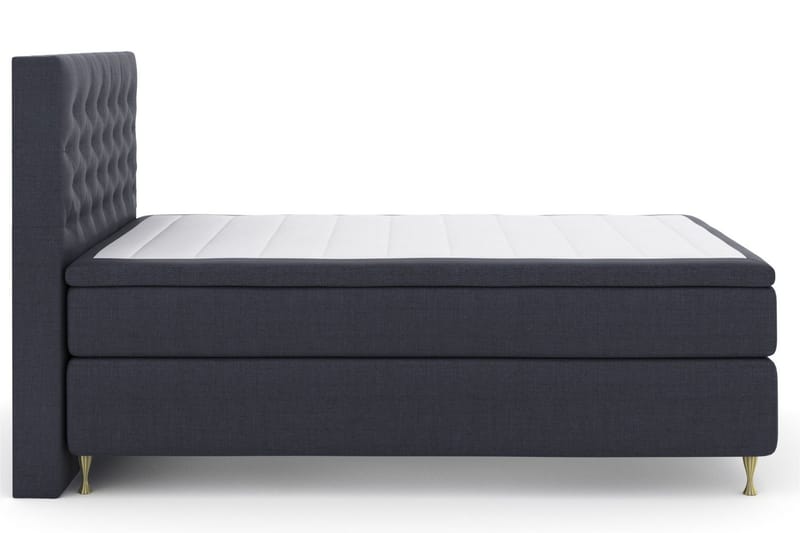 Select No 4 Kontinentalsäng 160x200 Fast - Blå/Guld - Products - Möbler - Säng - Kontinentalsäng