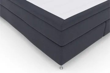 Select No 4 Kontinentalsäng 180x200 Fast - Blå/Silver - Products - Möbler - Säng - Kontinentalsäng
