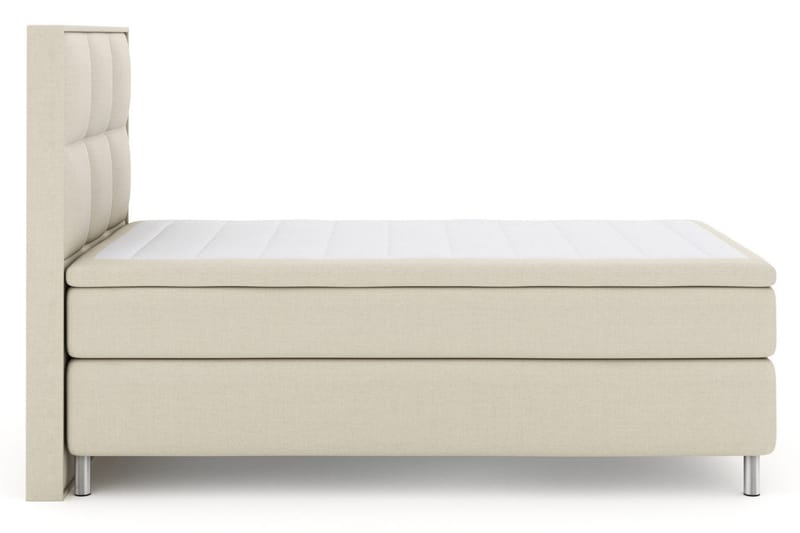 Select No 5 Komplett Sängpaket 120x200 Fast Latex - Beige/Metall - Products - Möbler - Säng - Enkelsäng