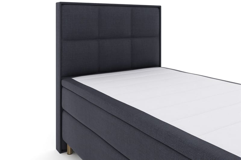 Select No 5 Komplett Sängpaket 120x200 Fast Latex - Blå/Metall - Products - Möbler - Säng - Enkelsäng
