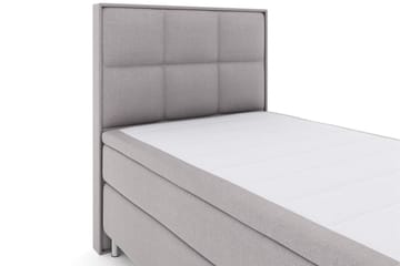 Select No 5 Komplett Sängpaket 120x200 Fast Latex - Ljusgrå/Metall - Products - Möbler - Säng - Enkelsäng