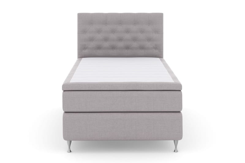 Select No 5 Komplett Sängpaket 120x200 Fast Watergel - Ljusgrå/Silver - Products - Möbler - Säng - Enkelsäng