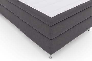 Select No 5 Komplett Sängpaket 120x200 Fast Watergel - Mörkgrå/Silver - Products - Möbler - Säng - Enkelsäng